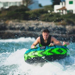 BOUEE TRACTEE HOTSEAT JOBE VERT 1 PERSONNE -Équipement D'Eau 12 11 12 2019 15 46 03