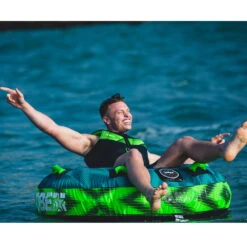 BOUEE TRACTEE HOTSEAT JOBE VERT 1 PERSONNE -Équipement D'Eau 13 11 12 2019 15 46 04