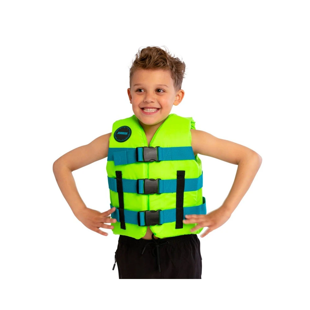 GILET ENFANT JOBE NYLON LIFE VEST VERT 1 GILET ENFANT JOBE NYLON LIFE VEST VERT