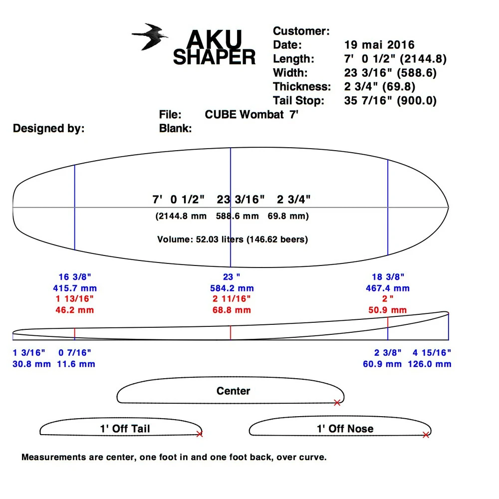 PERFECT STUFF 7.0 WOMBAT EPOXY BAMBOO 2 PERFECT STUFF 7.0 WOMBAT EPOXY BAMBOO – Image 2