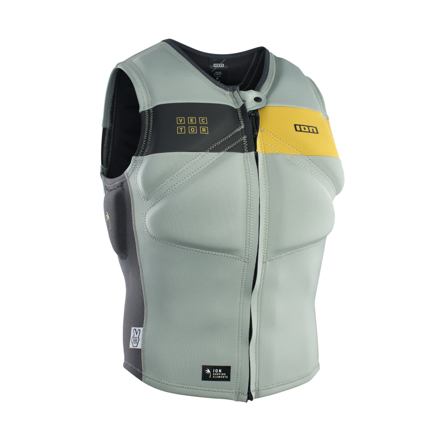 GILET IMPACT ION VECTOR AMP FRONTZIP OLIVE 2 GILET IMPACT ION VECTOR AMP FRONTZIP OLIVE – Image 2