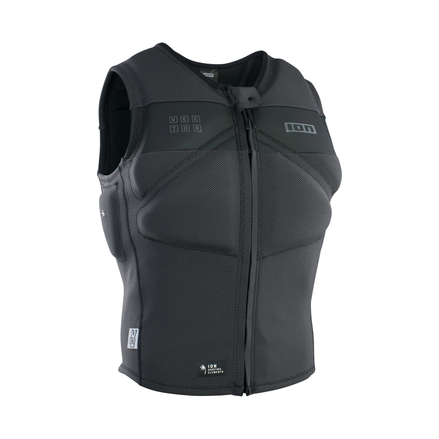 GILET IMPACT ION VECTOR SELECT FRONTZIP NOIR 3 GILET IMPACT ION VECTOR SELECT FRONTZIP NOIR – Image 3