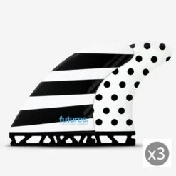 AILERONS SURF FUTURES FINS JACK FREESTONE CONTROL SERIES LARGE SET DE 3