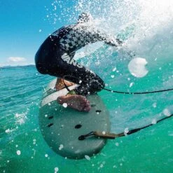 SURF SOFTECH BOMBER FCS II VERT/BLANC -Équipement D'Eau f3 14 04 2020 10 04 45