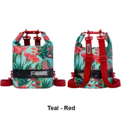 SAC ETANCHE FEELFREE DRY TUBE TROPICAL 15L -Équipement D'Eau feelfree teal red 22 06 2022 12 26 53