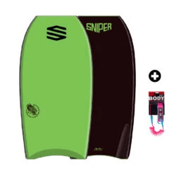 BODYBOARD SNIPER SHENRON PE IMPROVE SERIES VERT/NOIR