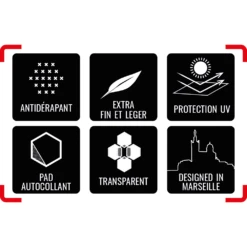 Grip De Traction SURF Antidérapant Hexapads Howzit - 10 Pcs -Équipement D'Eau hexapads 28 07 2022 09 45 02