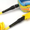 LEASH DE SUP HOWZIT COIL JAUNE/BLEU