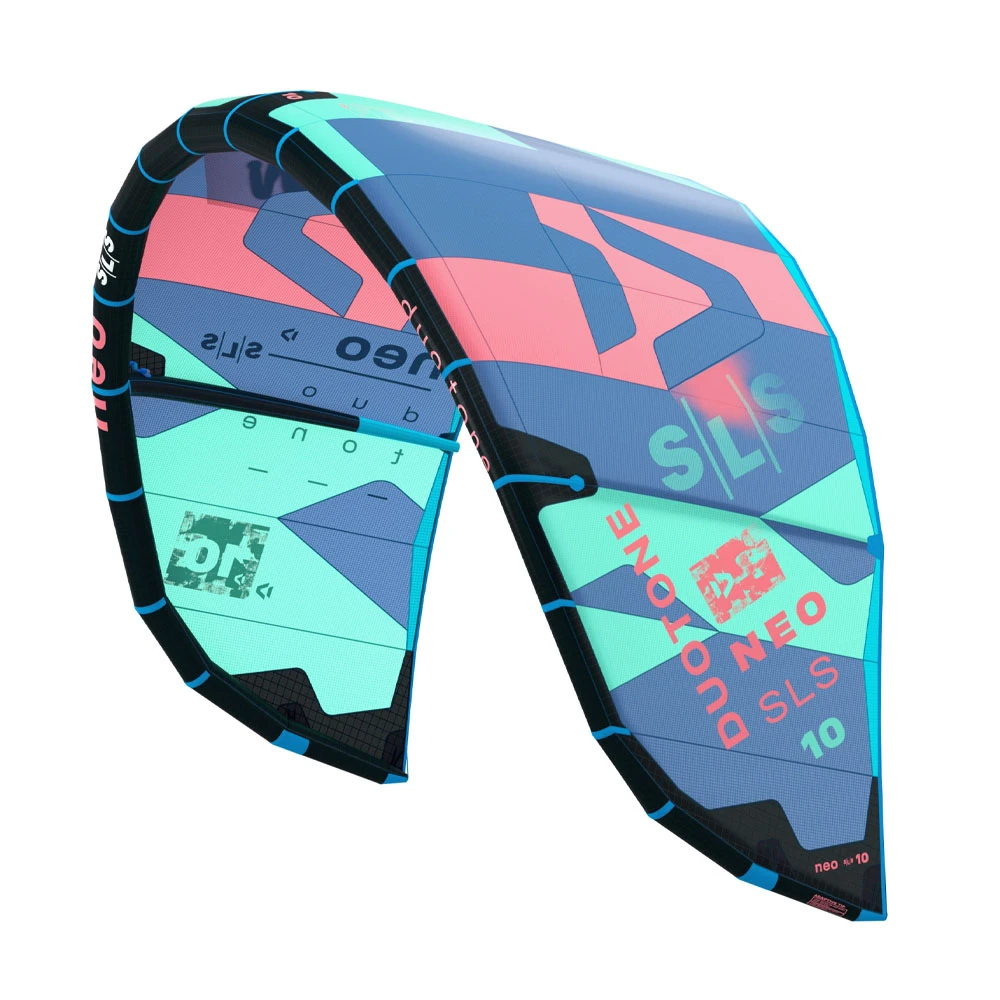 AILE DE KITESURF DUOTONE NEO SLS 2023 MENTHE/BLEU 4 AILE DE KITESURF DUOTONE NEO SLS 2023 MENTHE/BLEU – Image 4