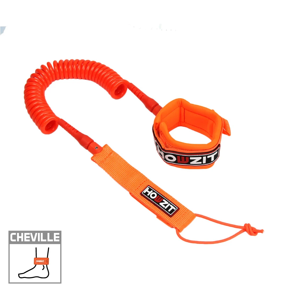 LEASH DE SUP HOWZIT COIL ORANGE – Image 3