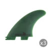 Ailerons SURF FCS II Carver Neo Glass Medium Sage Set De 3