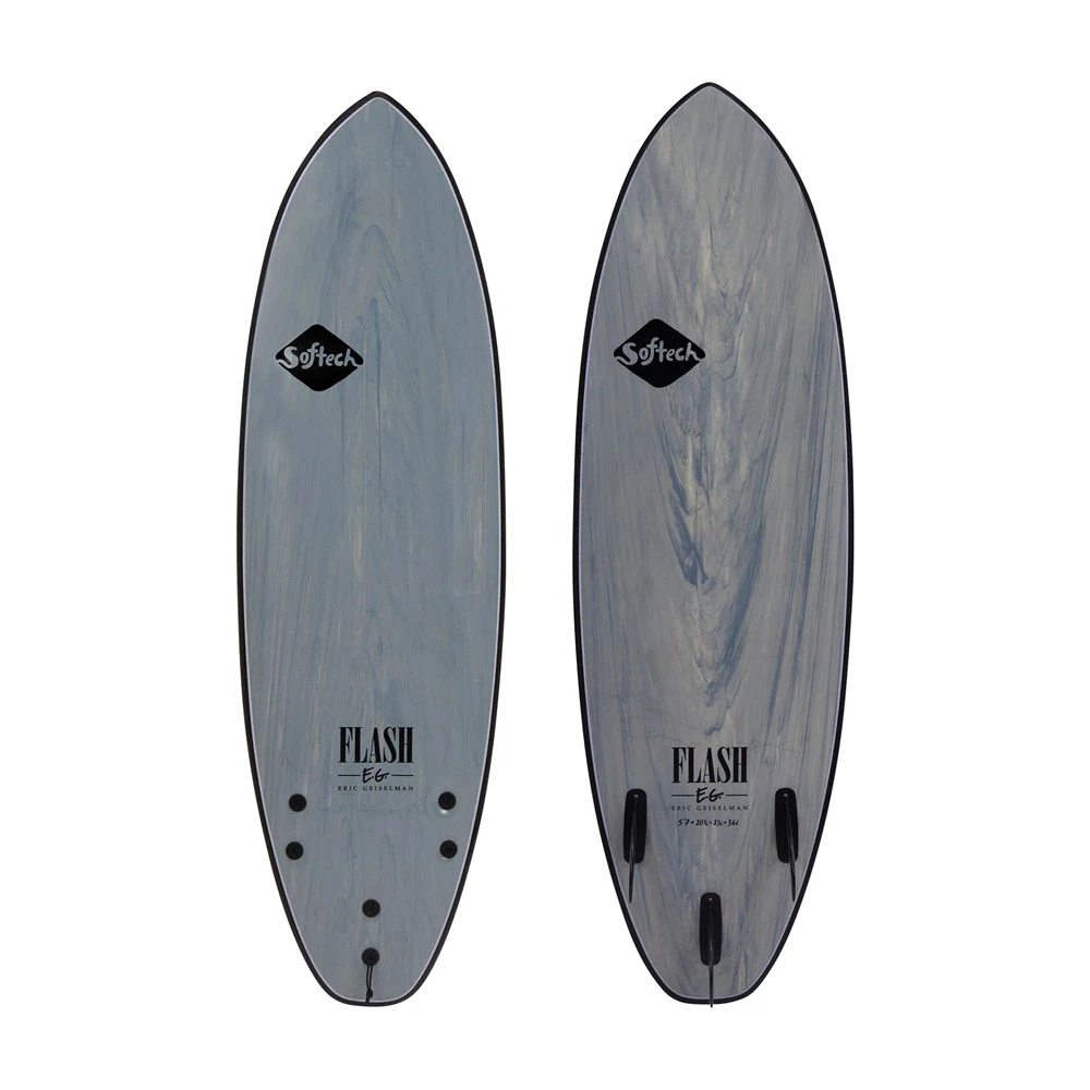 SURF SOFTECH Flash Eric Geiselman FCS II 5'0 Grey Marble 1 SURF SOFTECH Flash Eric Geiselman FCS II 5'0 Grey Marble