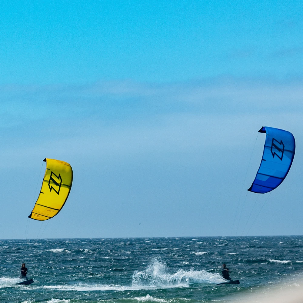 AILE DE KITESURF NORTH ORBIT 2023 JAUNE 2 AILE DE KITESURF NORTH ORBIT 2023 JAUNE – Image 2