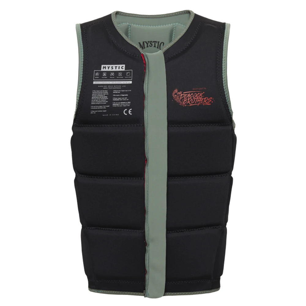 GILET IMPACT MYSTIC PEACOCK PRO MODEL FRONTZIP 2023 VERT 1 GILET IMPACT MYSTIC PEACOCK PRO MODEL FRONTZIP 2023 VERT