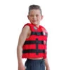GILET DE FLOTTABILITE NYLON JOBE ROUGE ENFANT