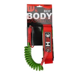 LEASH BODYBOARD HOWZIT VERT/ROUGE -Équipement D'Eau sans titre 65 21 01 2020 12 06 52