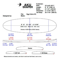 SURF PERFECT STUFF 6.6 EGG WHITE GLOSS